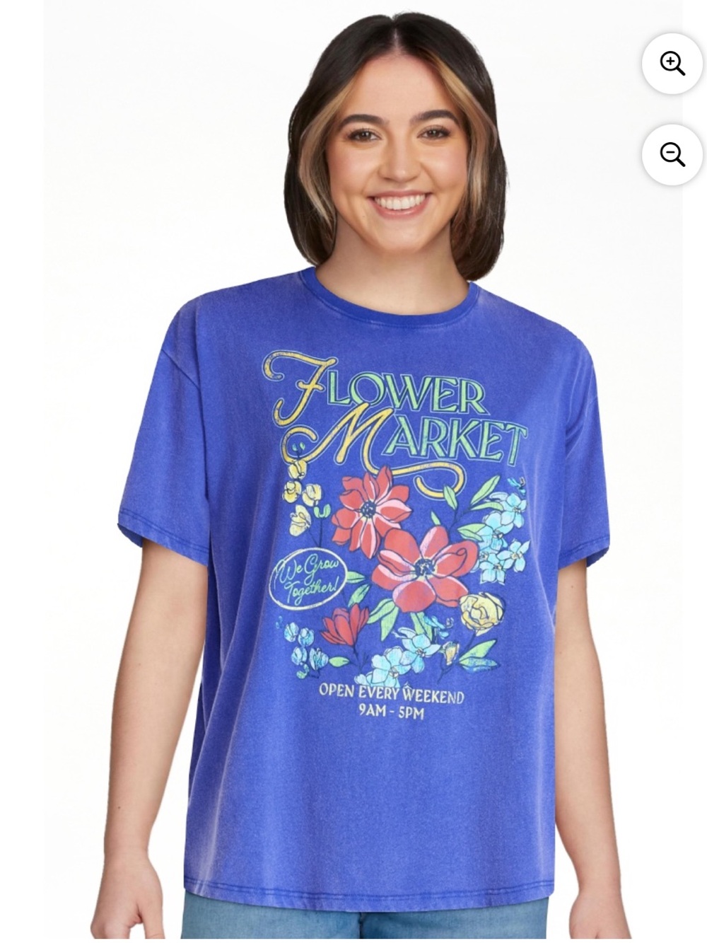 Graphic tee shirt top